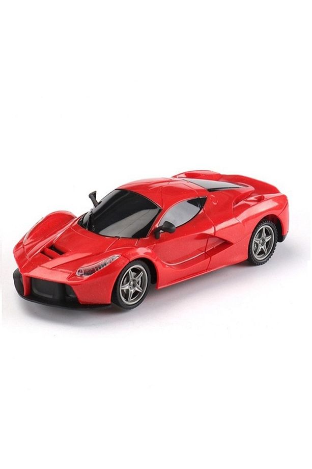 Uzaktan Kumandalı Araba Full Fonksiyon Ferrari Farları Yanan Model 19,8cm Uzunluk - 6