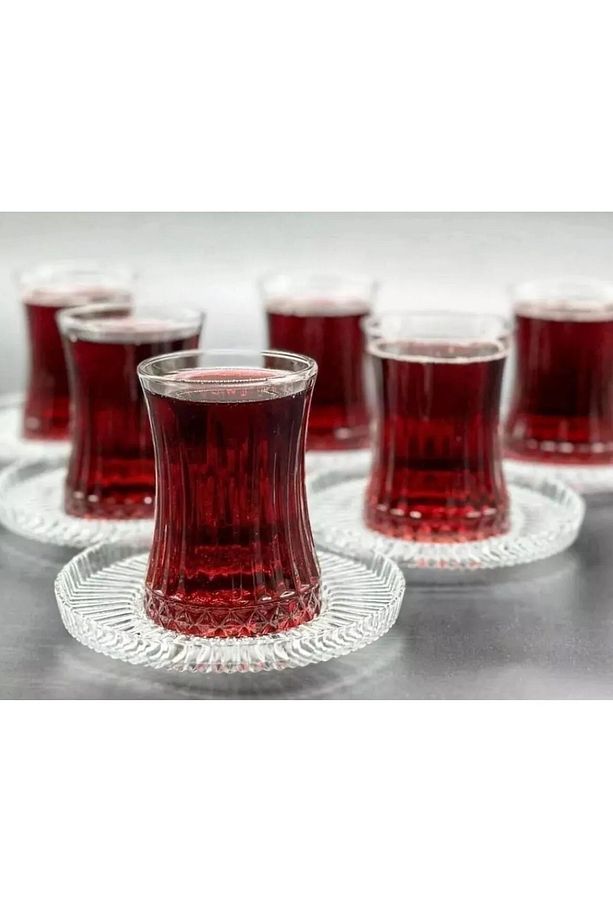 Sadece Tabak6 Parça (elysia Çay Bardağı Uyumlu Bardak Yok) Riva Çay Tabağı 13cm Çap - 1