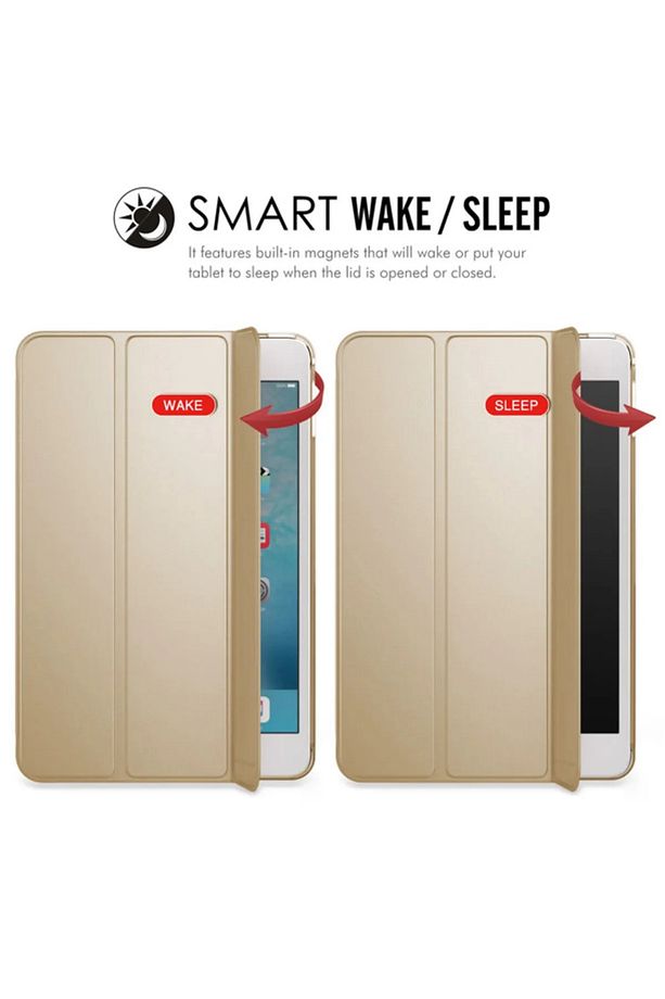 Ipad Mini 1 2 3 Uyumlu Kılıf Pu Deri Smart Case A1432 A1454 A1455 A1489 A1490 A1491 A1599 A1600 - 4