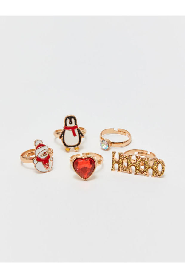 New Year Themed Girl's Ring Set
