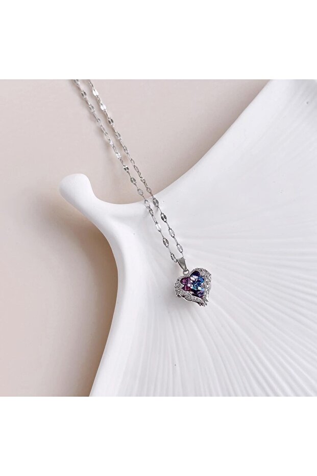 Colorful Steel Necklace