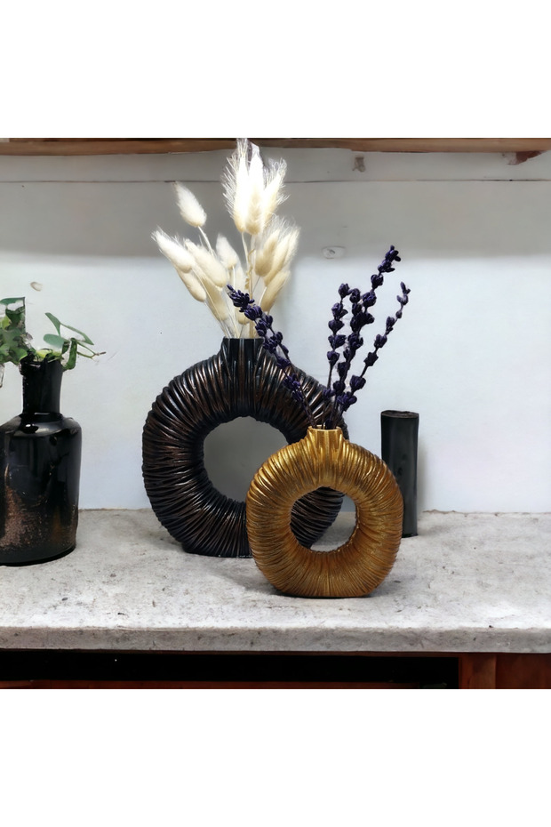 Eskitme burma vazo set 2 li - 1