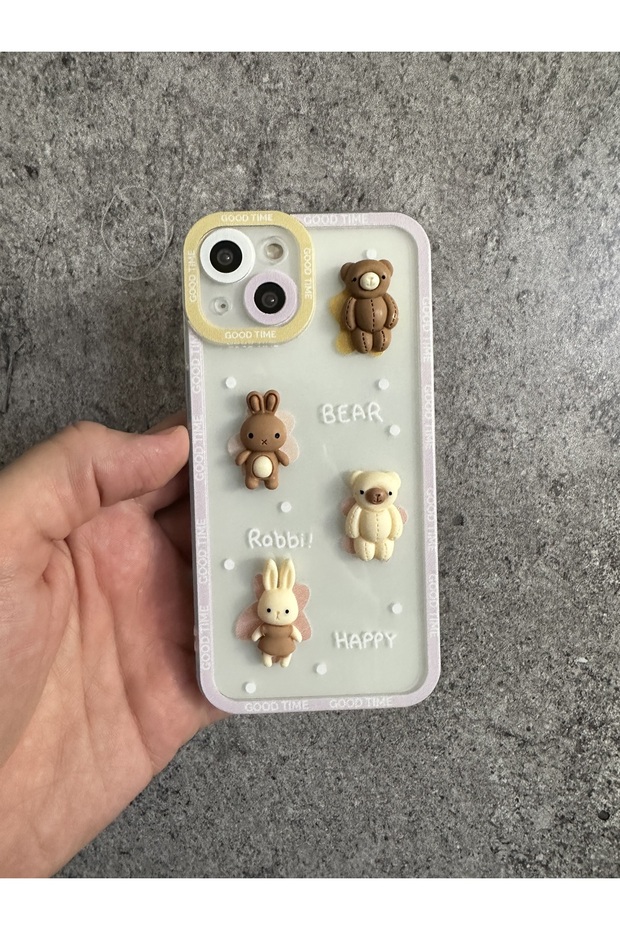 حافظة شفافة متوافقة مع هاتف آيفون 13