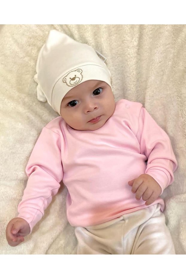 Unisex Crew Neck Shoulder Snap Detailed 100% Cotton Baby & Kids Seasonal Bodysuit