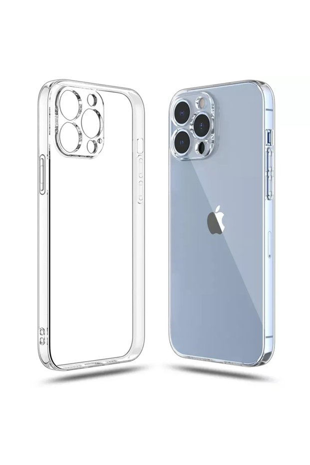 iPhone 14 Pro Max Silicone Case - Clear White