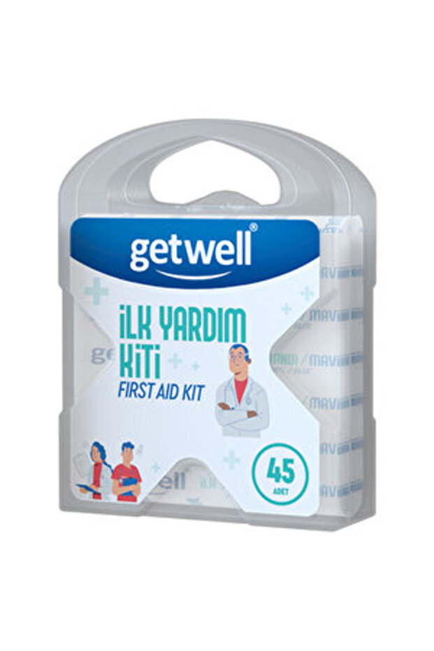( 2 ADET ) Getwell İlk Yardım Kiti 45 Adet - 1