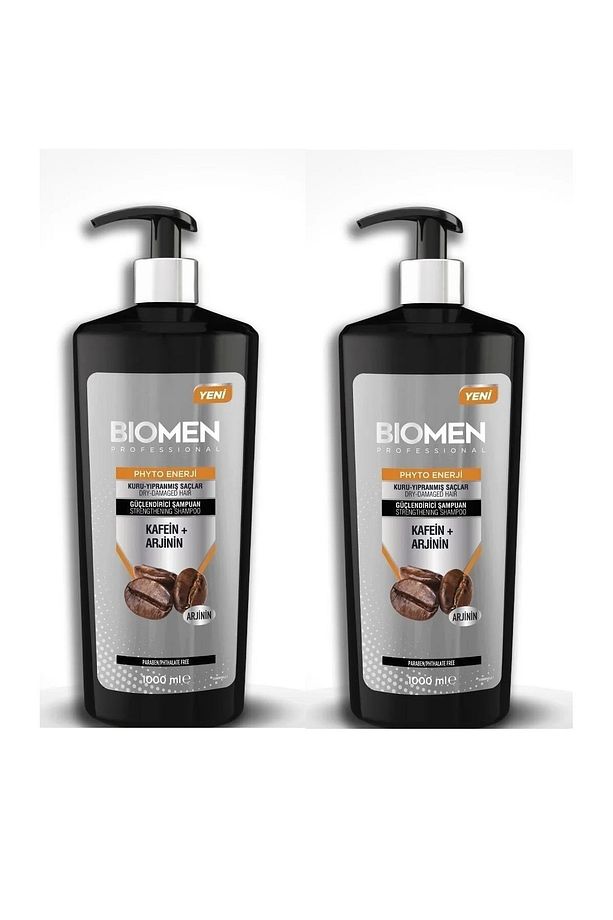 Professional Kafein&arjinin Kuru Ve Yıpranmış Saçlar Için Şampuan 1000 Ml X 2 ADET - 1