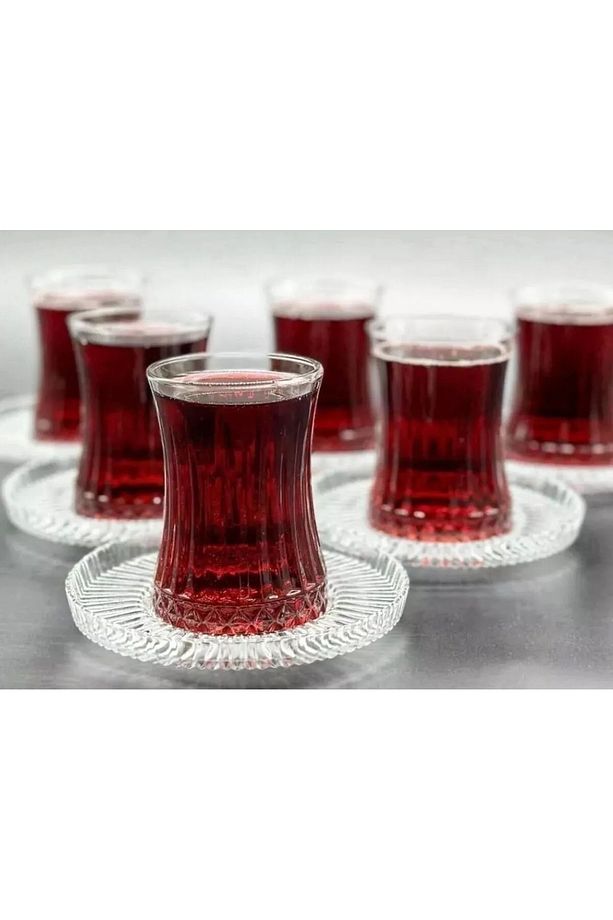 Sadece Tabak6 Parça (elysia Çay Bardağı Uyumlu Bardak Yok) Riva Çay Tabağı 13cm Çap - 2