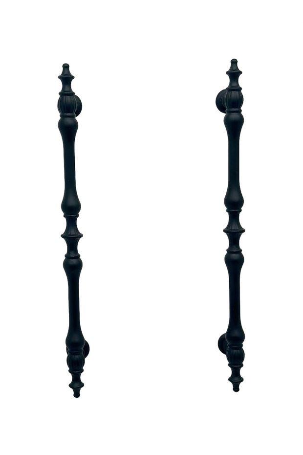 Gözde Matte Black Furniture Cabinet Kitchen Drawer Handle 10 Pieces 96 Mm