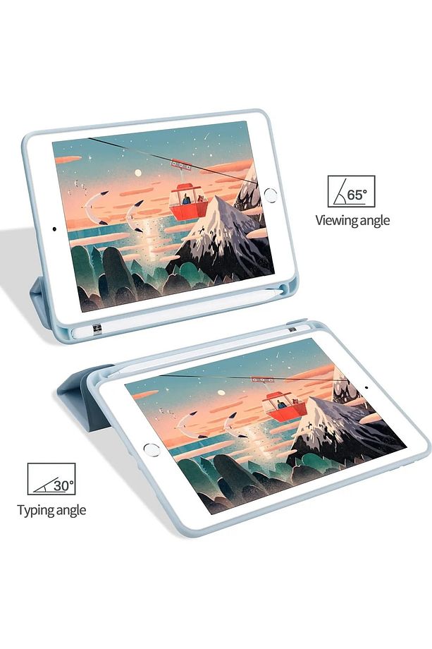 Ipad Mini 1 2 3 Uyumlu Kılıf Pu Deri Smart Case A1432 A1454 A1455 A1489 A1490 A1491 A1599 A1600 - 2