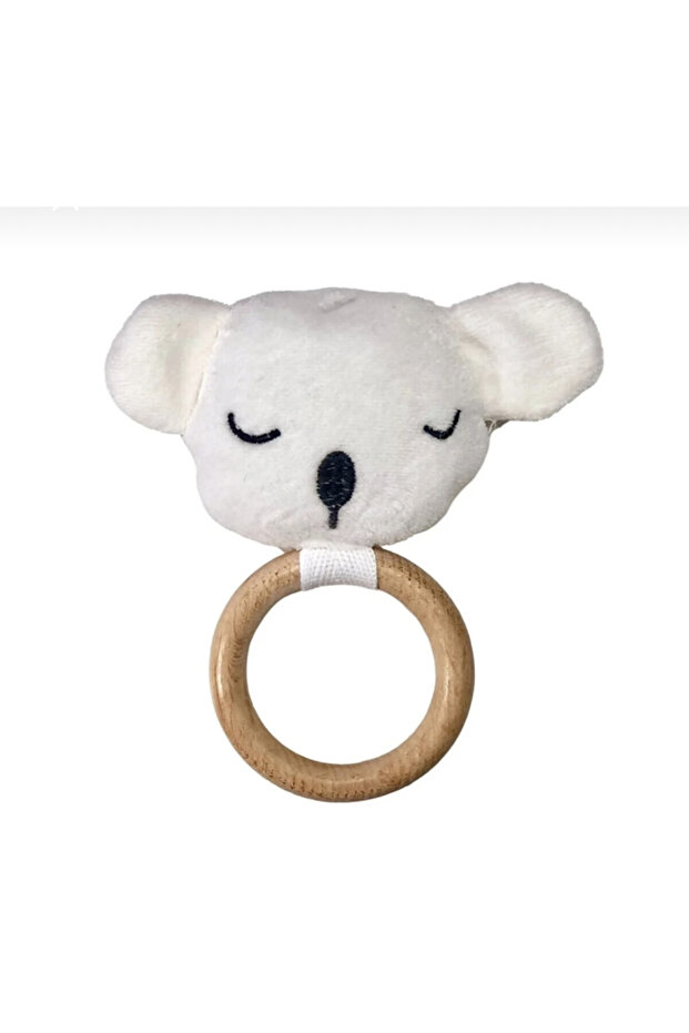 Koala Cotton Fiber Filled Soft Baby Rattle