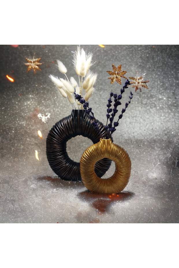 Eskitme burma vazo set 2 li - 2