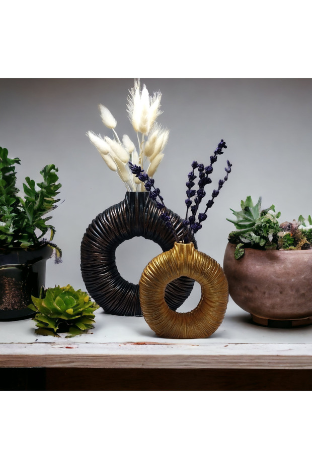 Eskitme burma vazo set 2 li - 3