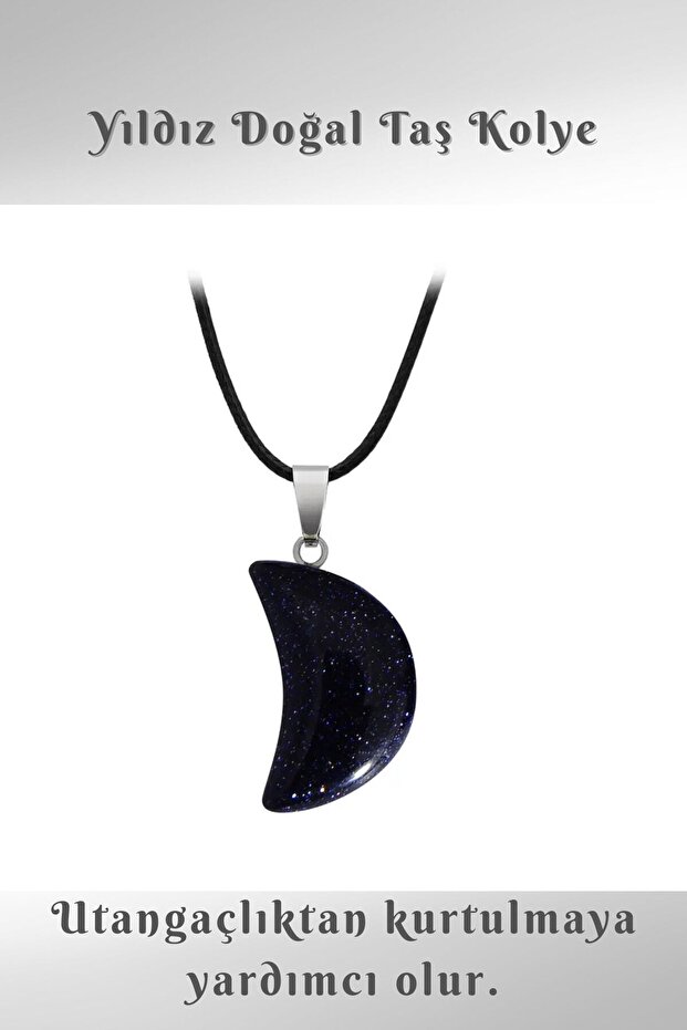 Certified Star Natural Stone Necklace (Helps Get Rid of Shy.) Aa Quality