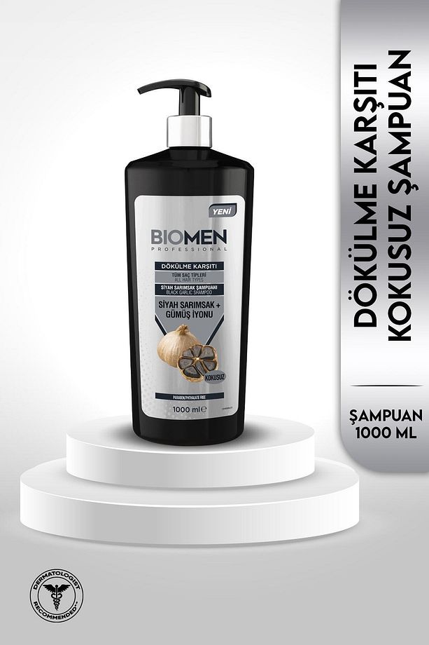 Professional Siyah Sarımsak&gümüş Iyonu Dökülme Karşıtı Şampuan 1000 ml X 2 ADET - 5