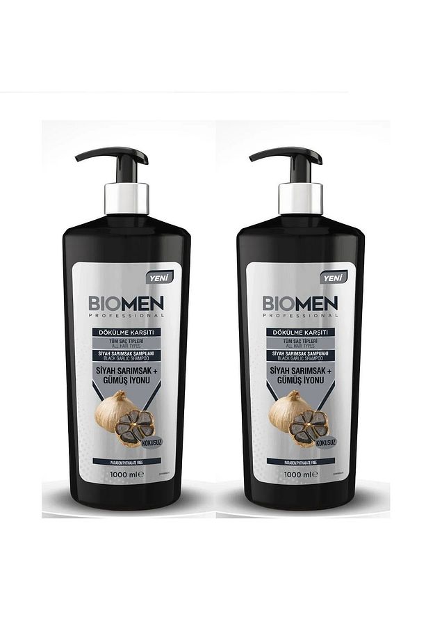 Professional Siyah Sarımsak&gümüş Iyonu Dökülme Karşıtı Şampuan 1000 ml X 2 ADET - 1