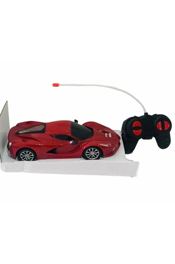 Uzaktan Kumandalı Araba Full Fonksiyon Ferrari Farları Yanan Model 19,8cm Uzunluk - 3