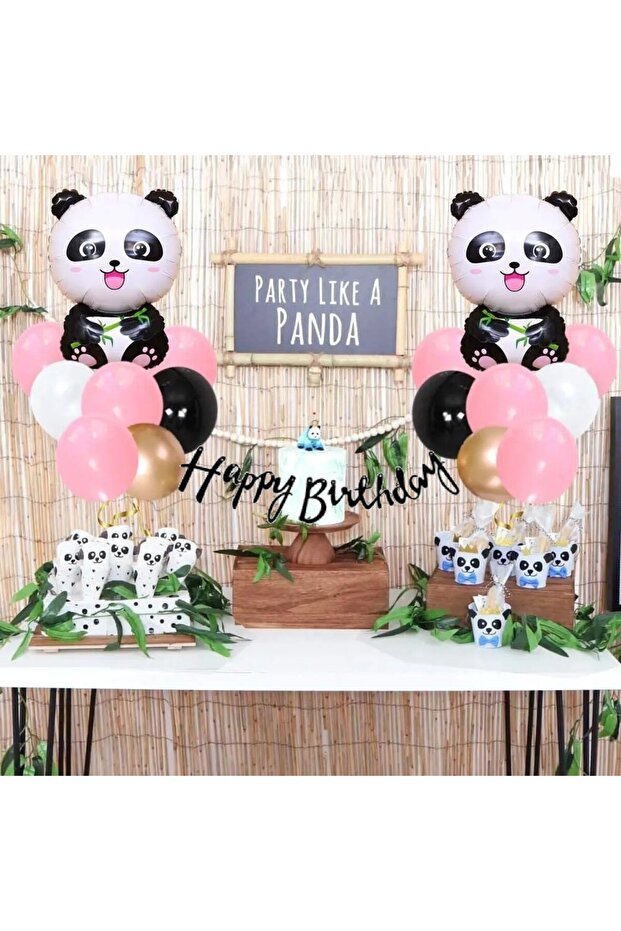 Panda Balloon Set