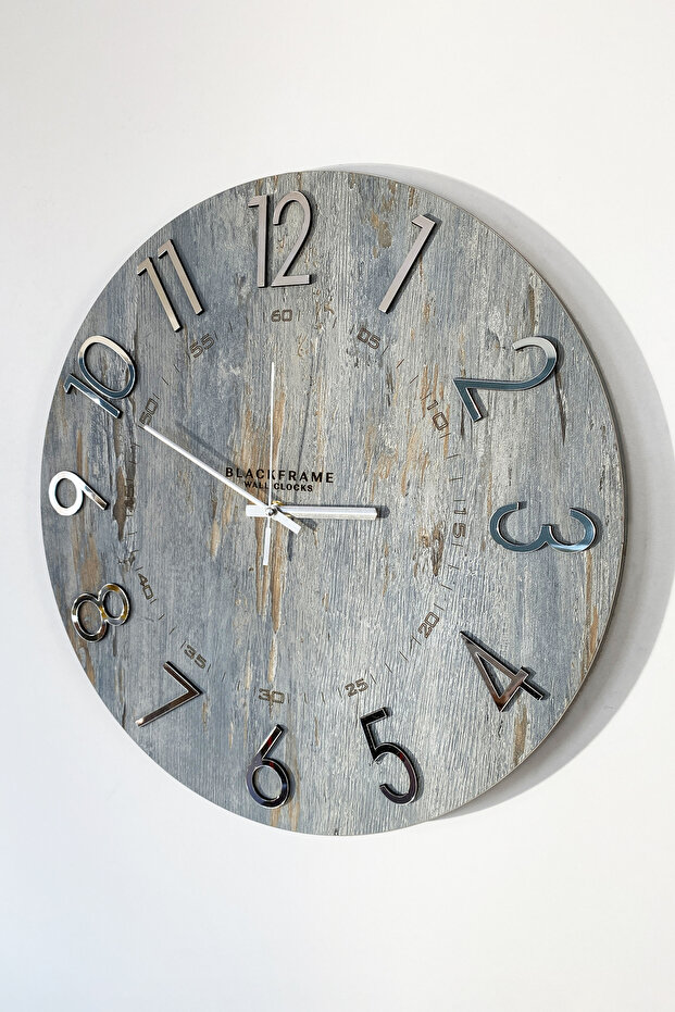 - ساعة حائط كبيرة على الطراز الحديث - 45 سم - 3