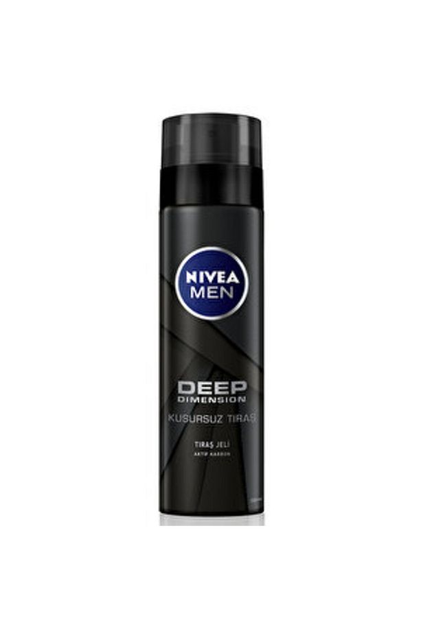 ( 2 ADET ) Nivea Men Deep Dimension Tıraş Jeli 200 ml - 1