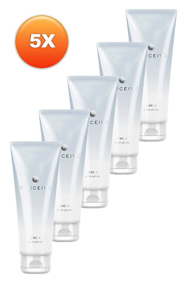 Perceive Women's Body Lotion 125 Ml. Set of Five