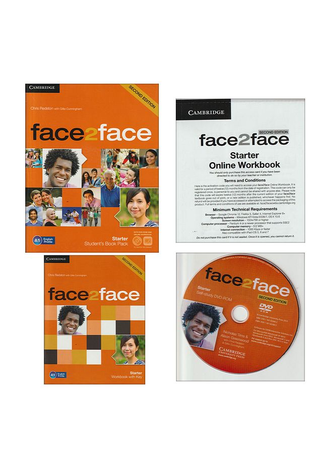 Face2Face Starter (Student`s Book+Workbook+Online Workbook+Access Code+CD) - 1