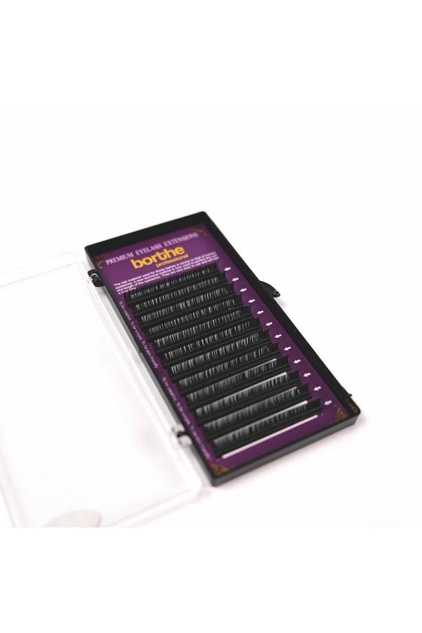 Professional Borthe Ipek Kirpik 0.07 D Kıvrım 13 mm Uzunluk - 1