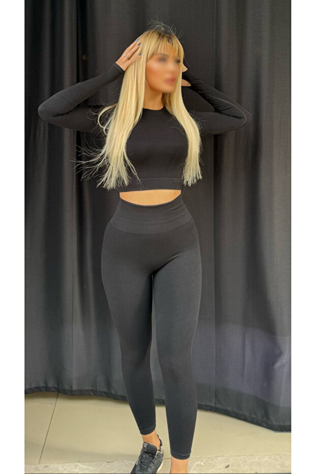 Sports Seamless Tights Set