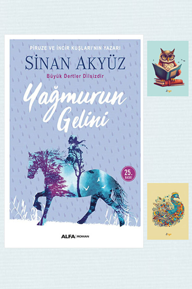 Yağmurun Gelini - Sinan Akyüz - Alfa Yayıncılık - 9786051714486 - Notebook Set