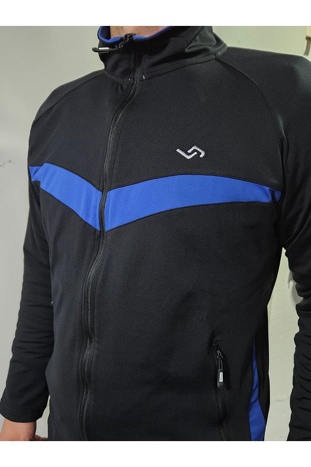 Erkek Dalgıç Kumaş Slim Fit Eşofman Takımı - 1