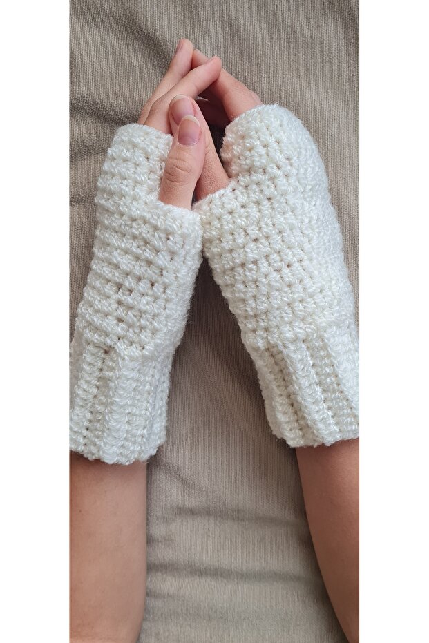 EL ÖRGÜSÜ ELDİVEN/ ÖRGÜ ELDİVEN/ YÜN ELDİVEN/ KIŞLIK ELDİVEN - 2