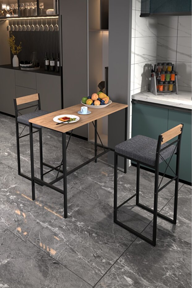 Retodesign Minderli Good Bar Masa Takımı - 1