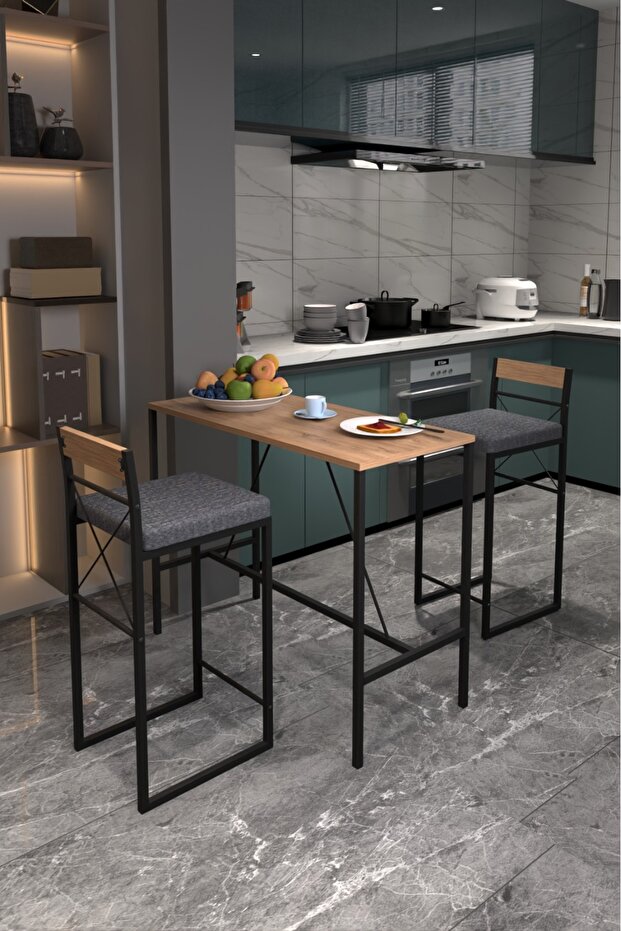 Retodesign Minderli Good Bar Masa Takımı - 4