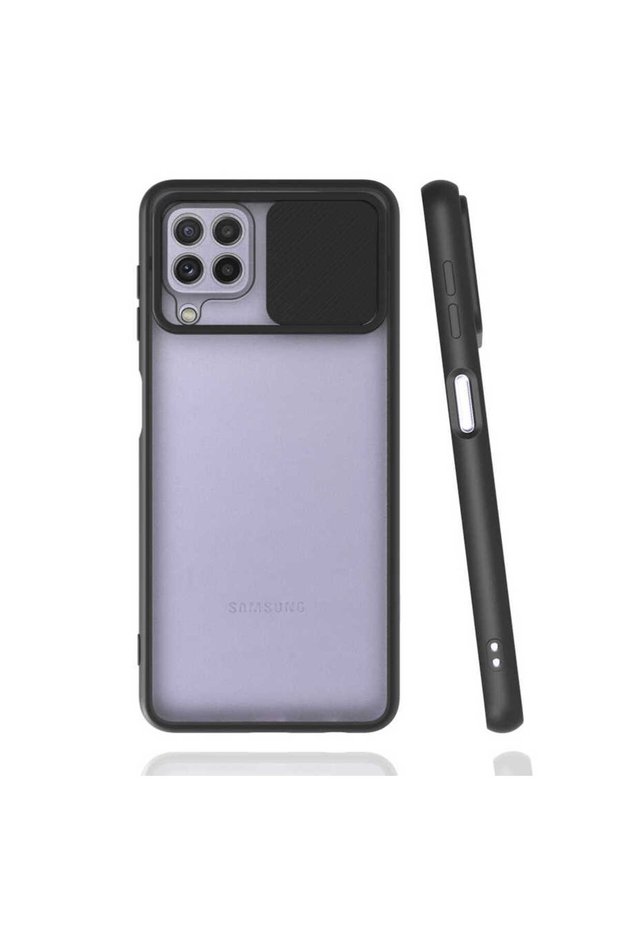 Samsung Galaxy A22 4g Compatible Case Camera Cover Lens Protection Matte