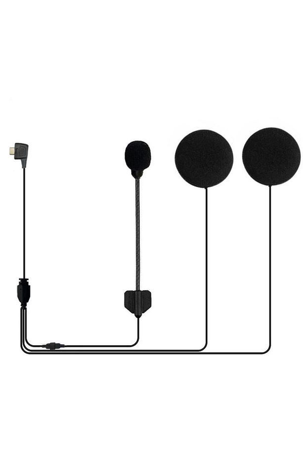 Cmmk-06 Plus Bluetooth Intercom Seti Uyumlu Açık Kask Kulaklık Seti - 1