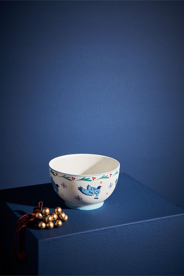Infancy Bird New Year Yılbaşı New Bone Kase 14 Cm - 1
