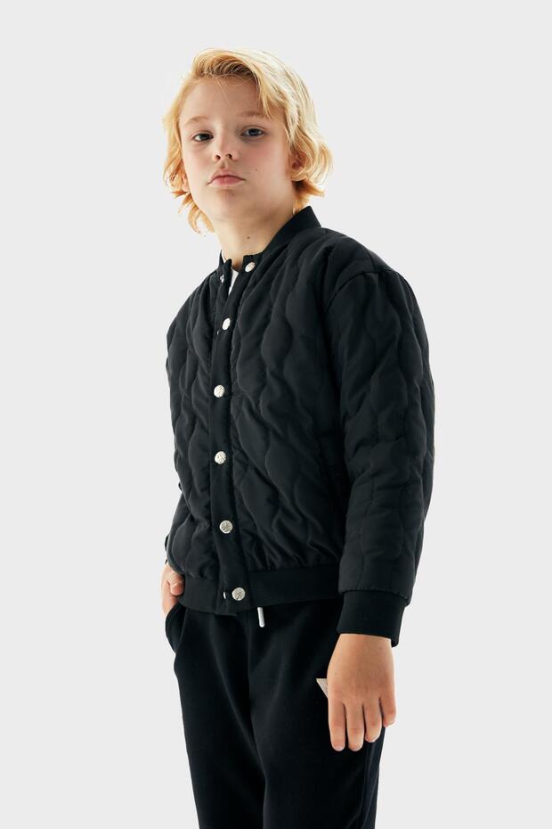 Boy's Black Jacket - 2