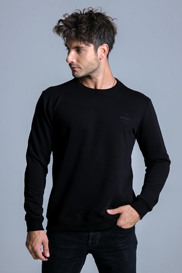 New Age Printed Plain Sweat MAR ÖR300-20191