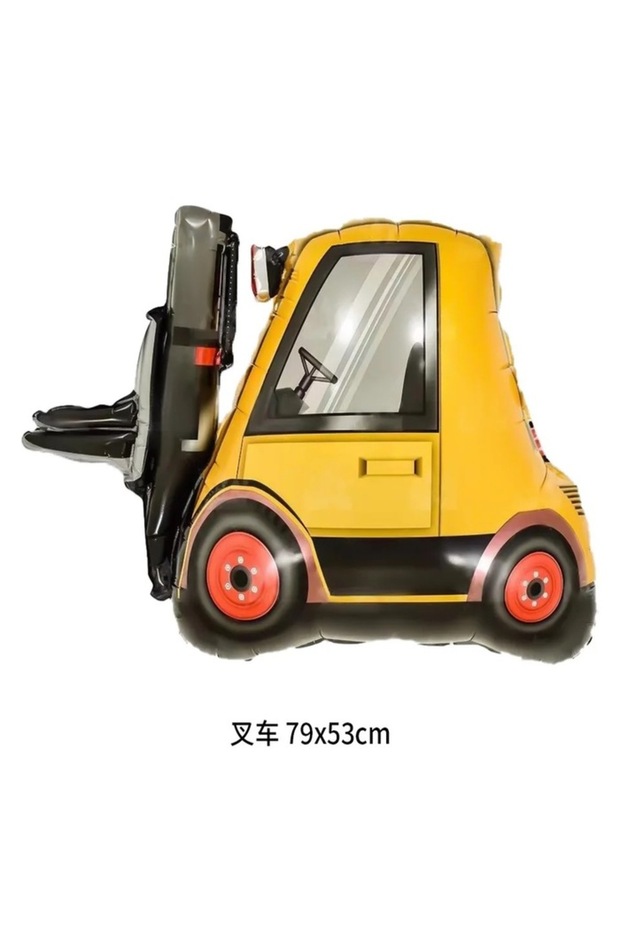 Construction Foil Balloon Construction Truck Party Concept Bucket