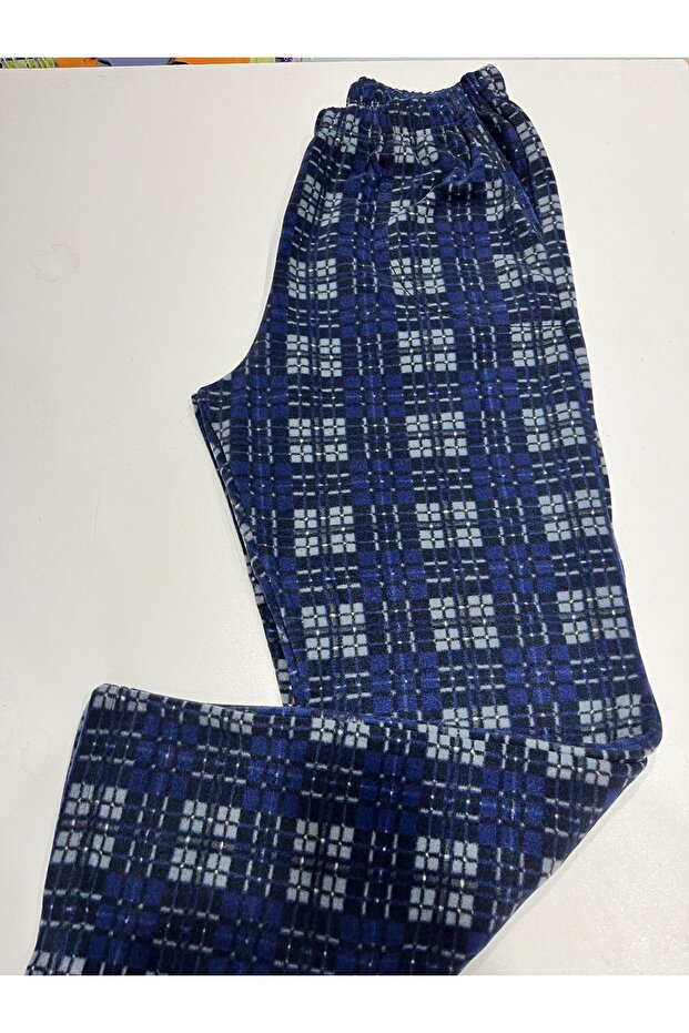 Polar Pijama Altı Kışlık Lastikli Bel Tek Alt 1. Sınıf - 1