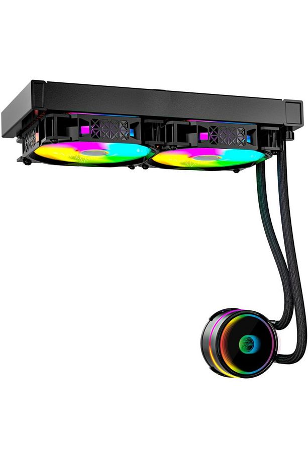 HYDRA 240mm ARGB İŞLEMCİ CPU SIVI SOĞUTMA SİSTEMİ ( Tüm AMD ve Intel Serisi İle Uyumlu ) - 2