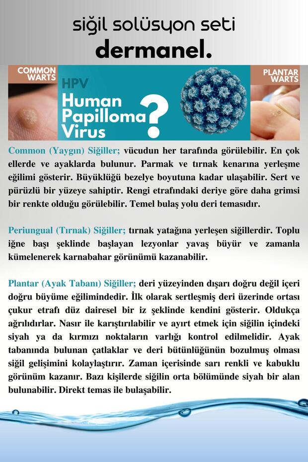 Siğil Solüsyon Seti - 5