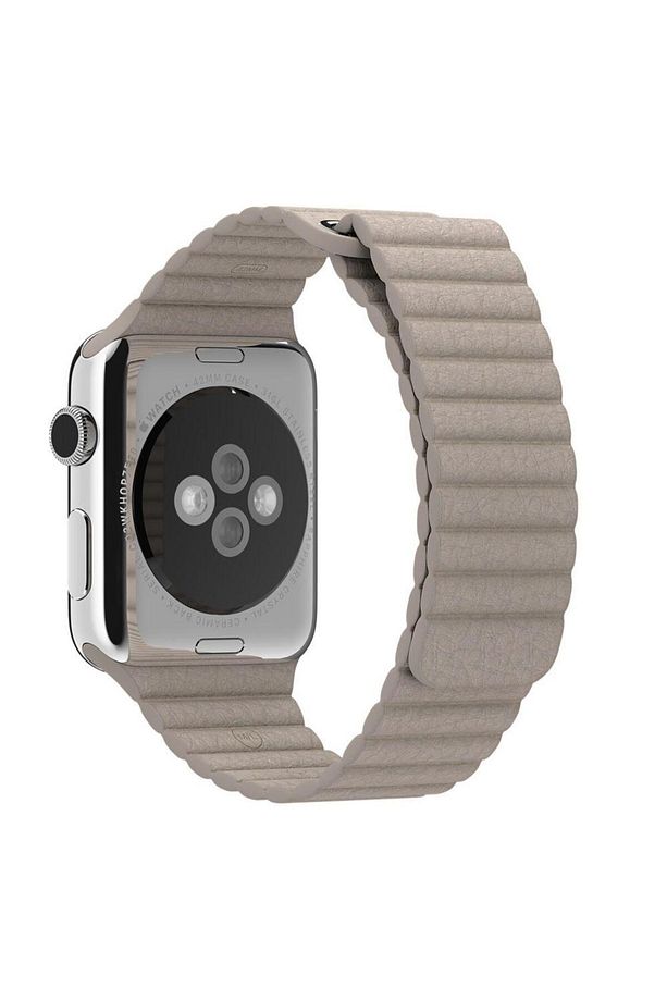 Apple Watch 4 5 6 7 8 9 42mm 44mm 45mm Uyumlu Leather Loop Kordon - 1