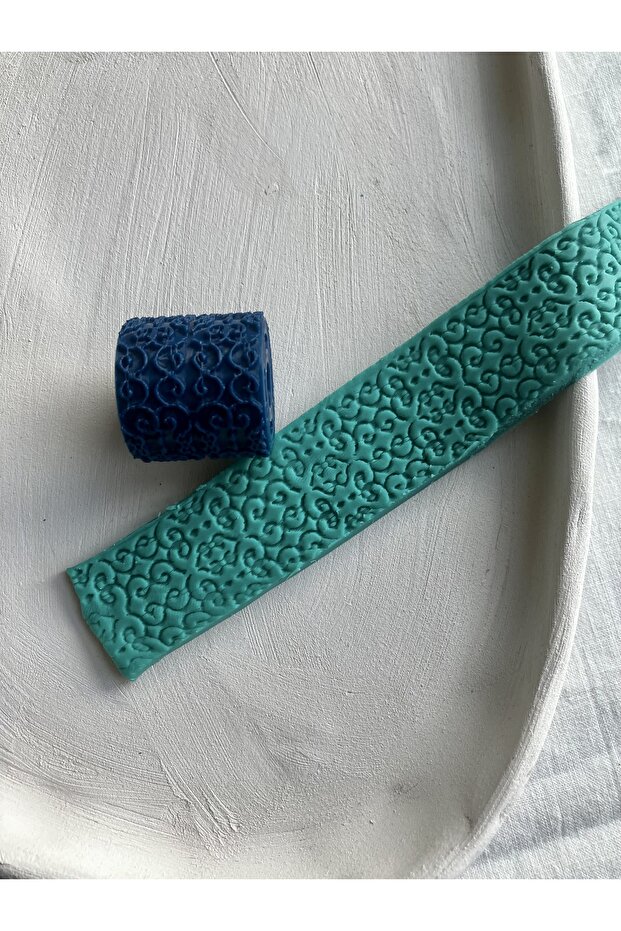 لفة نمط الطين البوليمري 2 بنمط باروك / لفة نمط الطين السيراميكي - 2