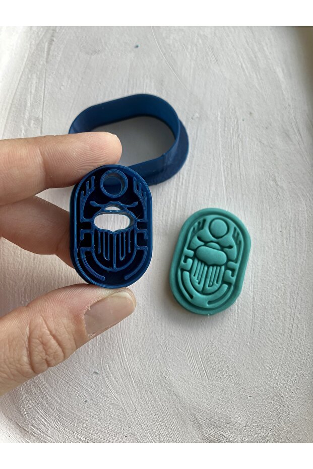 Scarab / the Sacred Beetle of Egypt Ceramic Polymer Clay Mold