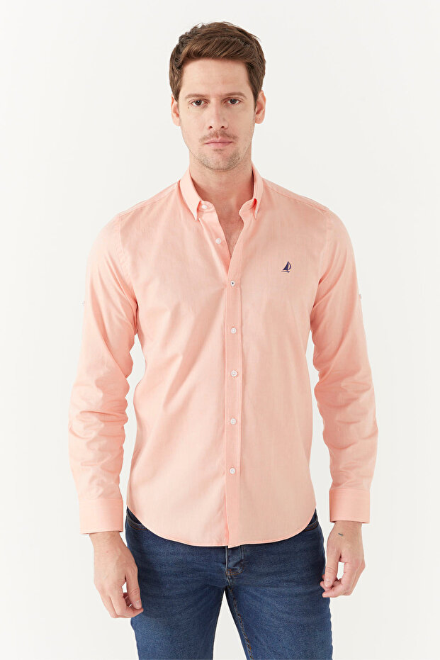 SLIM UZUN KOL GÖMLEK - 1