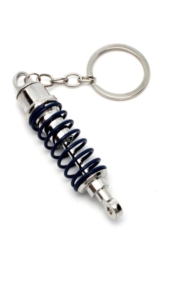 Navy Blue Shock Absorber Keychain