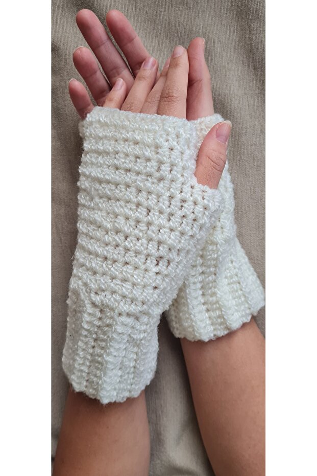 EL ÖRGÜSÜ ELDİVEN/ ÖRGÜ ELDİVEN/ YÜN ELDİVEN/ KIŞLIK ELDİVEN - 3