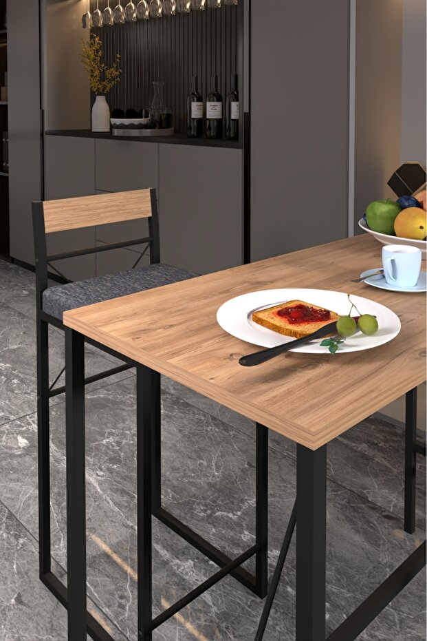 Retodesign Minderli Good Bar Masa Takımı - 5