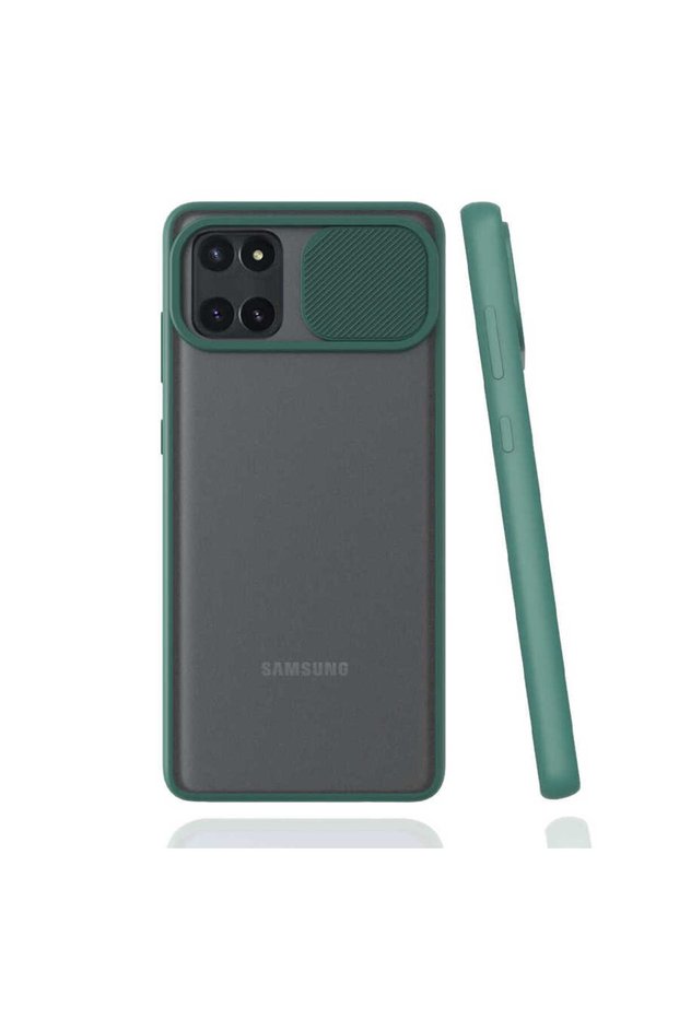 Samsung Galaxy A81 (Note 10 Lite) Compatible Case Matte with Camera Cover Lens Protection